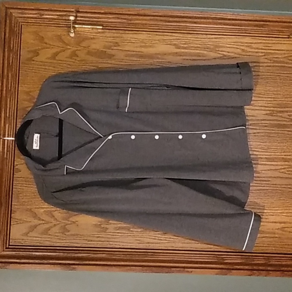 Women's Zerdocean Button Down Long Sleeve PJ/Lounge Top Only